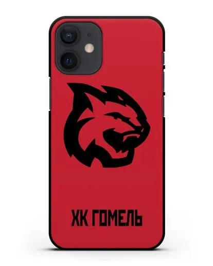 Чехол с эмблемой ХК Гомель силиконовый для iPhone 12 mini