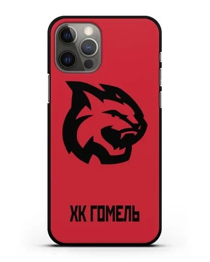 Чехол с эмблемой ХК Гомель силиконовый для iPhone 12 Pro