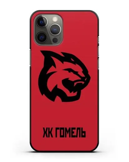 Чехол с эмблемой ХК Гомель силиконовый для iPhone 12 Pro Max