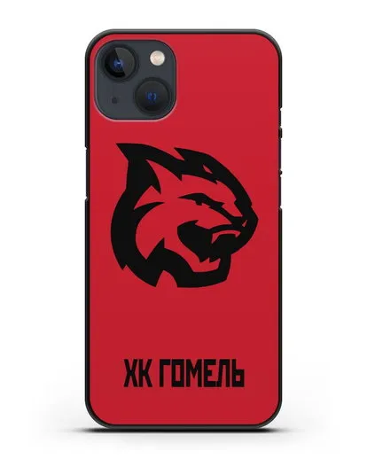 Чехол с эмблемой ХК Гомель силиконовый для iPhone 13 Mini