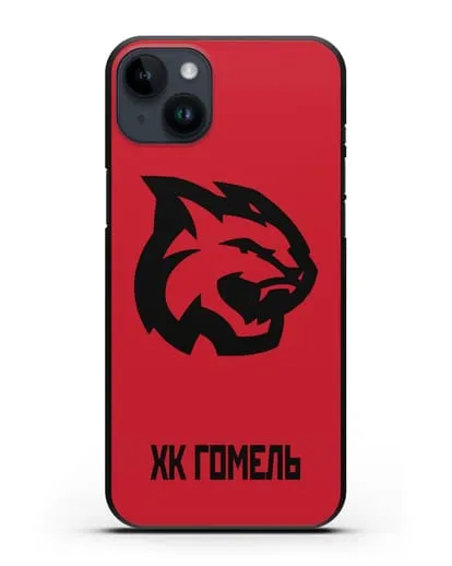 Чехол с эмблемой ХК Гомель силиконовый для iPhone 14 Plus