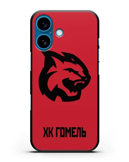 Чехол с эмблемой ХК Гомель силиконовый для iPhone 16