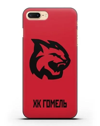 Чехол с эмблемой ХК Гомель силиконовый для iPhone 8 Plus