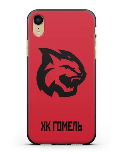 Чехол с эмблемой ХК Гомель силиконовый для iPhone XR