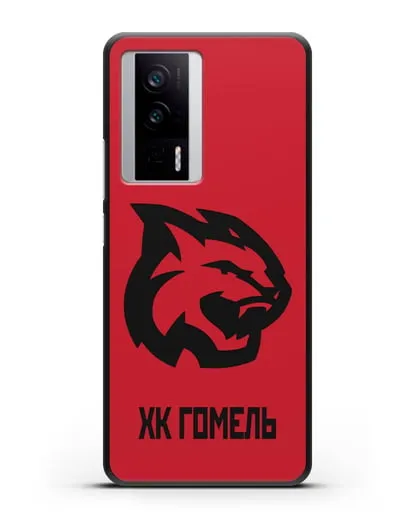 Чехол с эмблемой ХК Гомель силиконовый для Xiaomi Poco F5 Pro