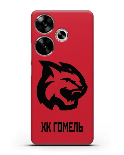 Чехол с эмблемой ХК Гомель силиконовый для Xiaomi Poco F6