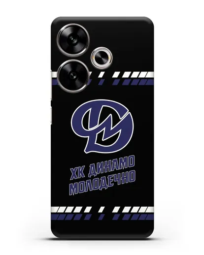 Чеxол с логотипом ХК Динамо-Молодечно силиконовый для Xiaomi Poco F6