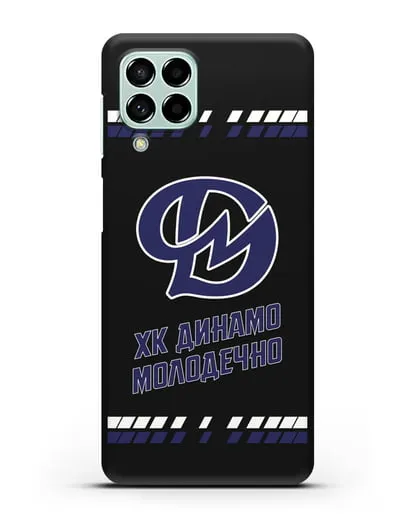Чеxол с логотипом ХК Динамо-Молодечно силиконовый для Samsung Galaxy M53 [SM-M536]