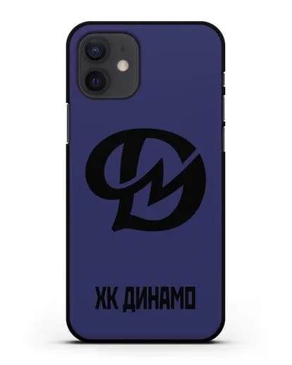Чехол с эмблемой ХК Динамо-Молодечно силиконовый для iPhone 12