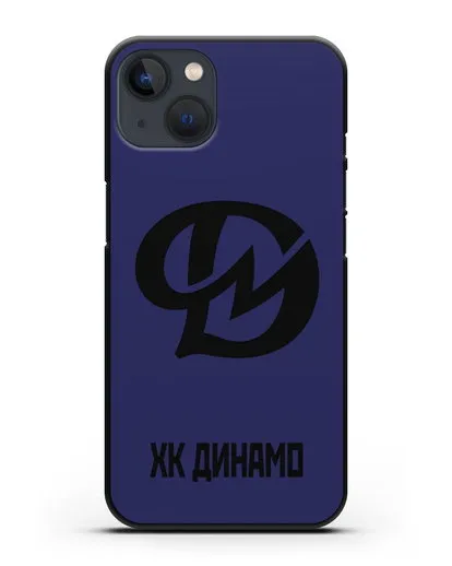 Чехол с эмблемой ХК Динамо-Молодечно силиконовый для iPhone 13