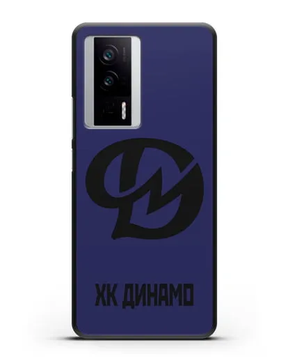 Чехол с эмблемой ХК Динамо-Молодечно силиконовый для Xiaomi Poco F5 Pro
