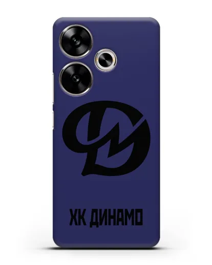 Чехол с эмблемой ХК Динамо-Молодечно силиконовый для Xiaomi Poco F6