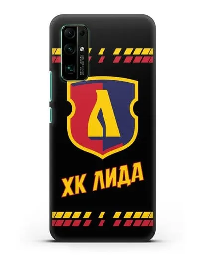 Чеxол с логотипом ХК Лида силиконовый для Honor 30