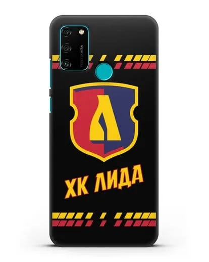 Чеxол с логотипом ХК Лида силиконовый для Honor 9A