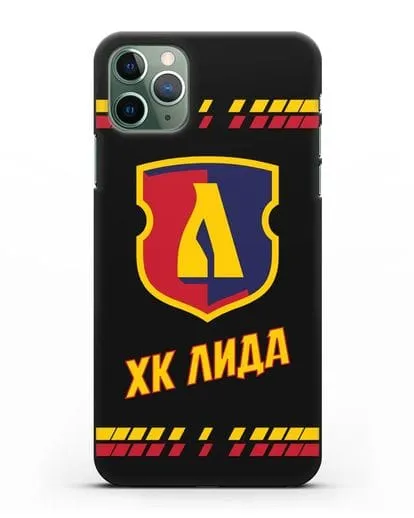 Чеxол с логотипом ХК Лида силиконовый для iPhone 11 Pro