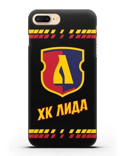Чеxол с логотипом ХК Лида силиконовый для iPhone 7 Plus