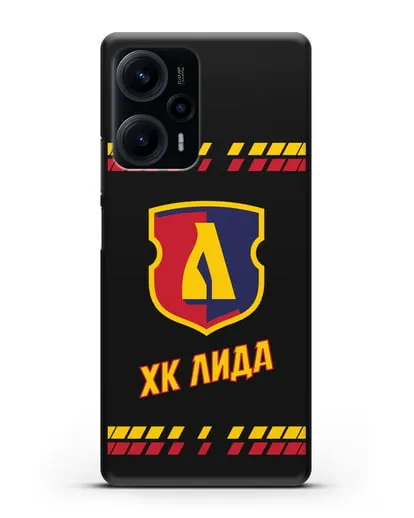 Чеxол с логотипом ХК Лида силиконовый для Xiaomi Poco F5