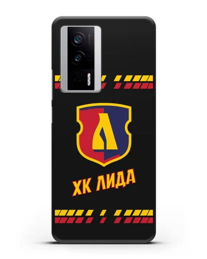 Чеxол с логотипом ХК Лида силиконовый для Xiaomi Poco F5 Pro