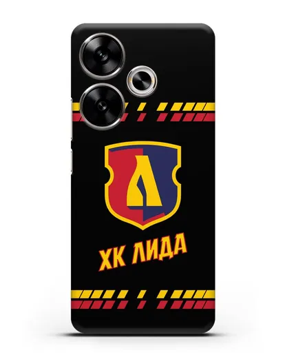 Чеxол с логотипом ХК Лида силиконовый для Xiaomi Poco F6