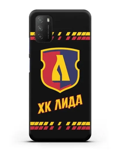 Чеxол с логотипом ХК Лида силиконовый для Xiaomi Poco M3
