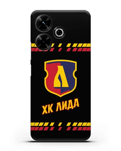 Чеxол с логотипом ХК Лида силиконовый для Xiaomi Poco M6
