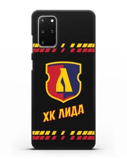 Чеxол с логотипом ХК Лида силиконовый для Samsung Galaxy S20 Plus [SM-G985F]