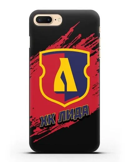 Чехол с надписью ХК Лида силиконовый для iPhone 7 Plus