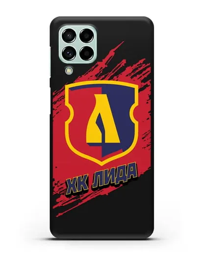 Чехол с надписью ХК Лида силиконовый для Samsung Galaxy M53 [SM-M536]