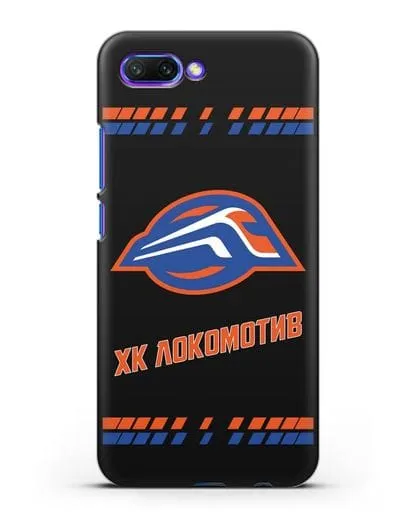 Чеxол с логотипом ХК Локомотив-Орша силиконовый для Honor 10