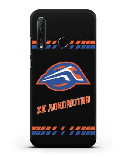 Чеxол с логотипом ХК Локомотив-Орша силиконовый для Honor 20e