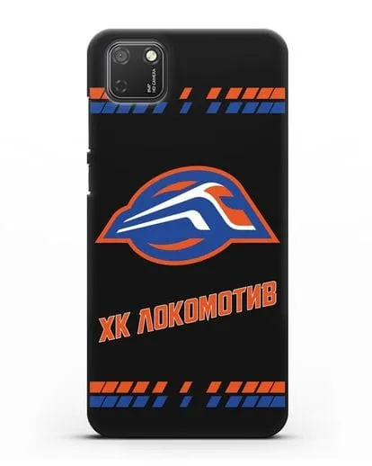 Чеxол с логотипом ХК Локомотив-Орша силиконовый для Honor 9S
