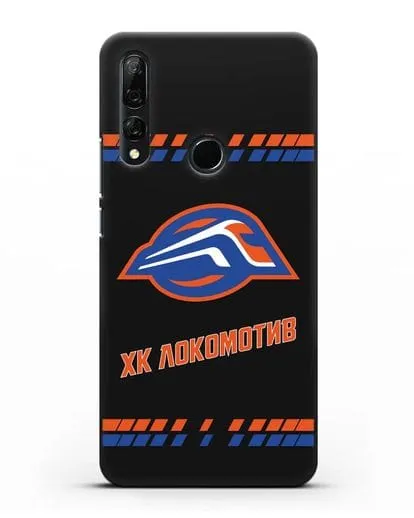 Чеxол с логотипом ХК Локомотив-Орша силиконовый для Honor 9X