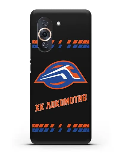 Чеxол с логотипом ХК Локомотив-Орша силиконовый для Huawei Nova 10