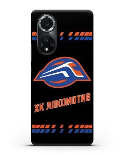 Чеxол с логотипом ХК Локомотив-Орша силиконовый для Huawei Nova 9