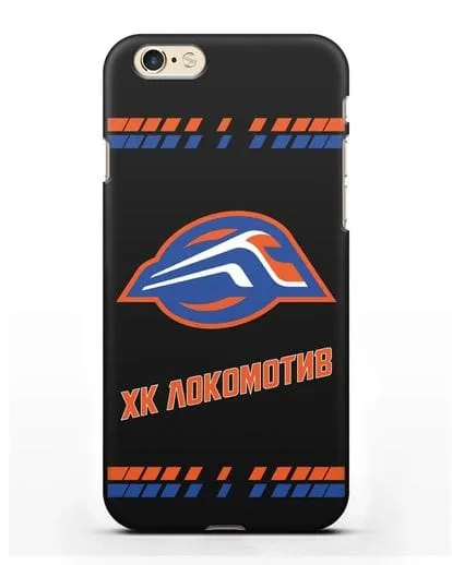 Чеxол с логотипом ХК Локомотив-Орша силиконовый для iPhone 6
