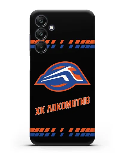 Чеxол с логотипом ХК Локомотив-Орша силиконовый для Samsung Galaxy A25 [SM-A256]