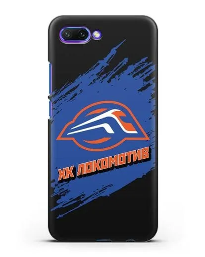 Чехол с надписью ХК Локомотив силиконовый для Honor 10