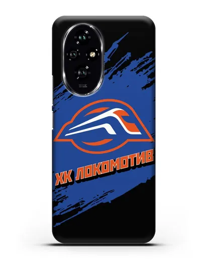 Чехол с надписью ХК Локомотив силиконовый для Honor 200