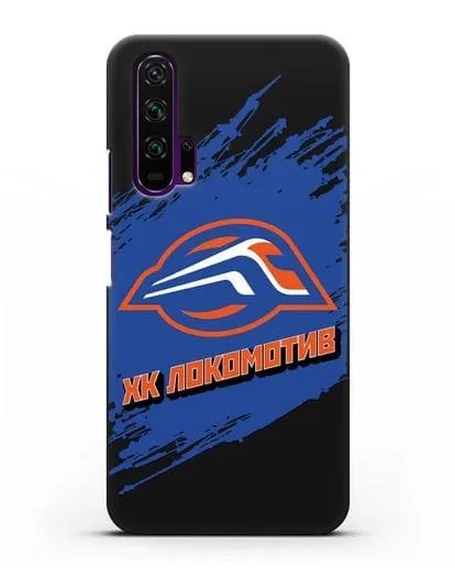 Чехол с надписью ХК Локомотив силиконовый для Honor 20 Pro
