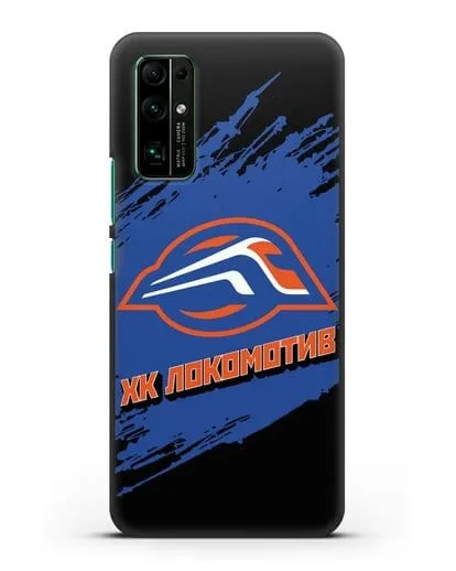 Чехол с надписью ХК Локомотив силиконовый для Honor 30