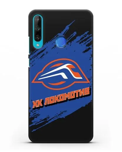 Чехол с надписью ХК Локомотив силиконовый для Honor 9C