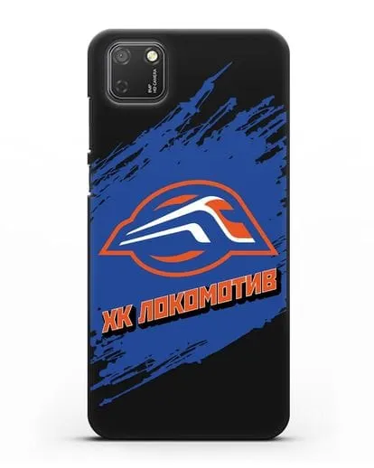 Чехол с надписью ХК Локомотив силиконовый для Honor 9S