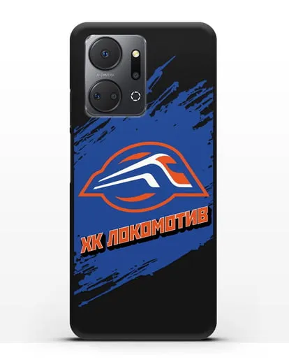 Чехол с надписью ХК Локомотив силиконовый для Honor X7a