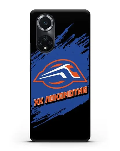 Чехол с надписью ХК Локомотив силиконовый для Huawei Nova 9