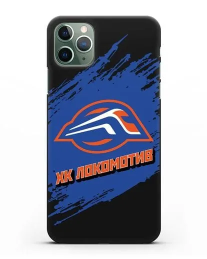 Чехол с надписью ХК Локомотив силиконовый для iPhone 11 Pro Max
