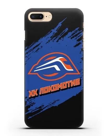 Чехол с надписью ХК Локомотив силиконовый для iPhone 7 Plus