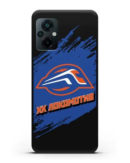 Чехол с надписью ХК Локомотив силиконовый для Xiaomi Poco M5