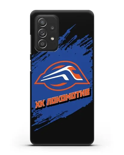 Чехол с надписью ХК Локомотив силиконовый для Samsung Galaxy A53