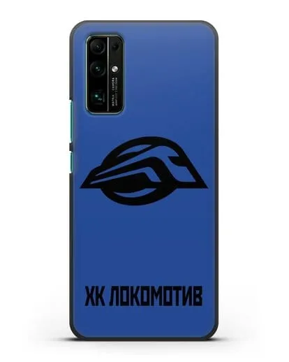 Чехол с эмблемой ХК Локомотив-Орша силиконовый для Honor 30
