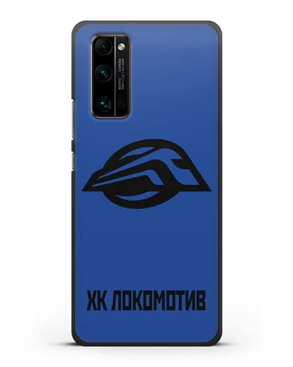 Чехол с эмблемой ХК Локомотив-Орша силиконовый для Honor 30 Pro